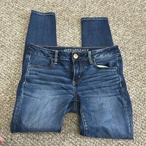 American Eagle super low rise Jegging